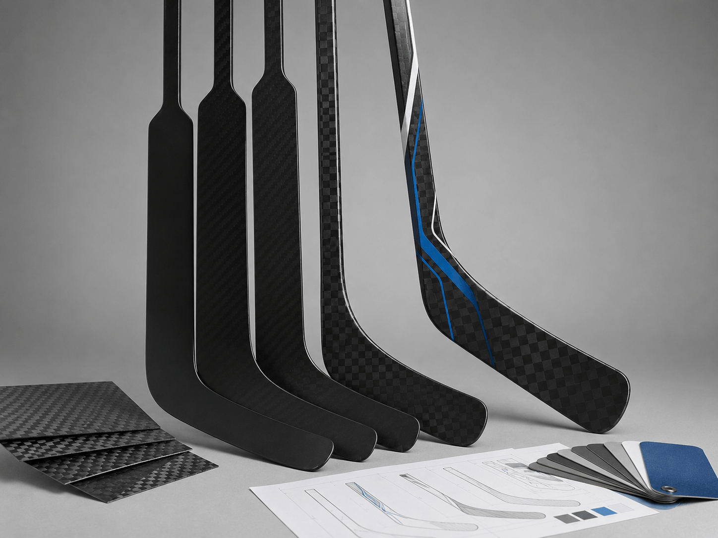 OEM hockey sticks and private label development